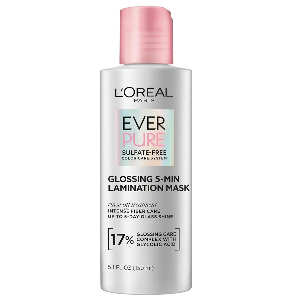 L'Oreal Paris Ever Pure Sulfate Free Glossing 5-Min Lamination Hair Mask 5.1oz